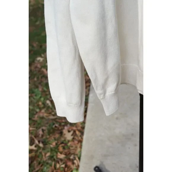 Chaps Flag Sweater NWT White - Picture 3 of 5